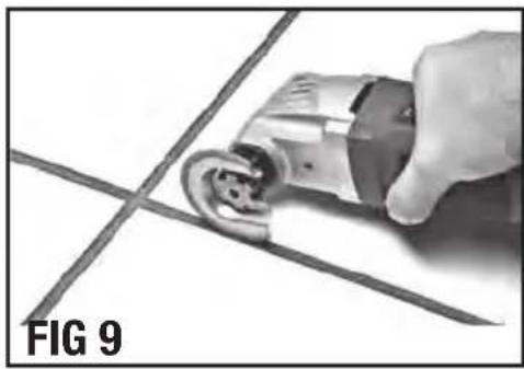 Genesis GMT25T - GROUT REMOVAL (FIG 9) - 5