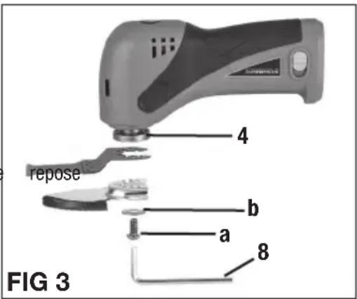 Genesis GLMT08B - Pour installer la accessoires - 1