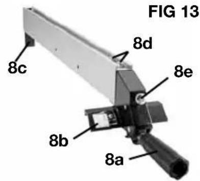 Genesis GTS10SC - Réglage du GUIDE de refente (FIG 13,14) - 1