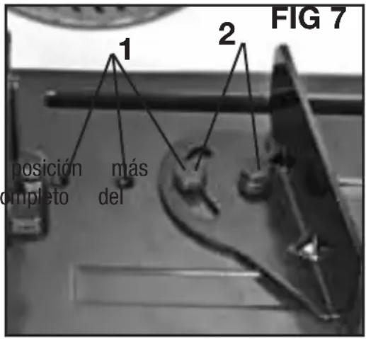 Genesis GMCS140 - Ajuste del tornillo sujetador fijo adjustable (FIG 7) - 1