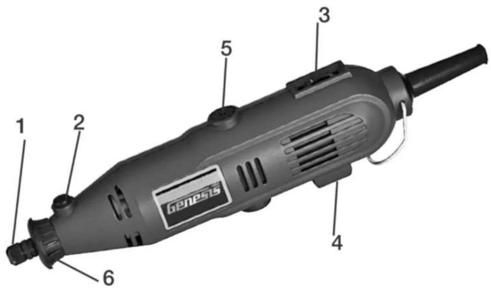Genesis GRT210340 - Votre OUTIL de rotatif - 1
