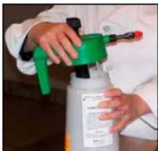 Blodgett BC20G - Procédure de fonctionnement du pulvérisateur - 1