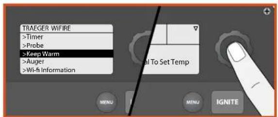 TRAEGER PRO 780 - KEEP WARM FUNCTION - 2