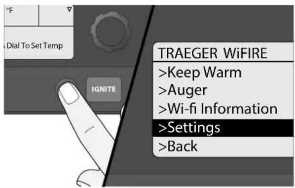 TRAEGER PRO 780 - SETTINGS - 1