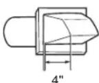 WINIA WTP4521W - Utilisation du tableau de longueur du conduit (ci-dessous) - 2