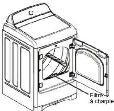 WINIA WTP4521W - Vérifiez le filtre à charges avant chaque chargement - 1