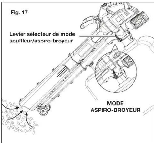Sun Joe BDLA0197 - Mode aspiro-broyeur - 1