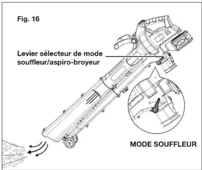 Sun Joe BDLA0197 - Mode souffleur - 1