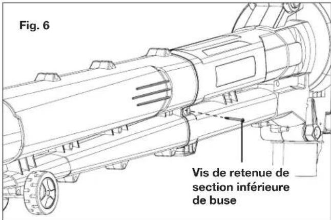 Sun Joe BDLA0197 - Assemblage de la section inférieure de la buse - 2