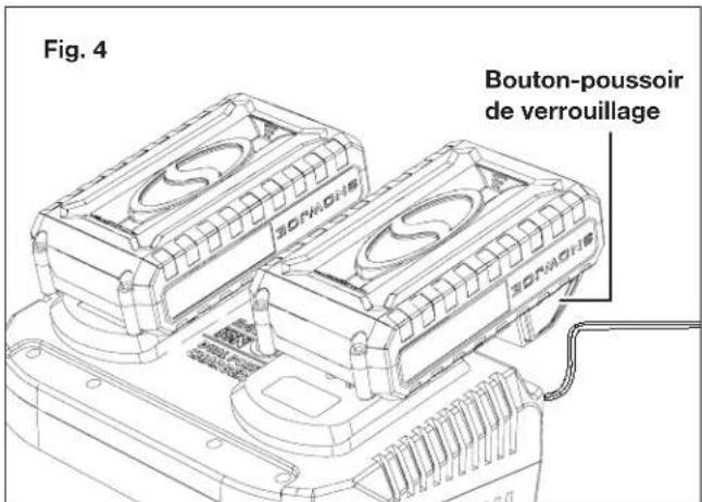 Sun Joe BDLA0197 - Comment charger les batteries - 4