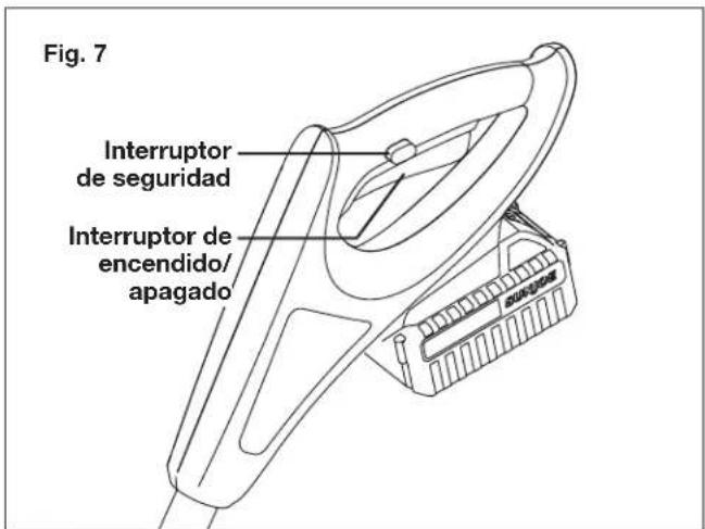 Snow Joe 24VSS12XRRED - Encendido de la máquina - 2