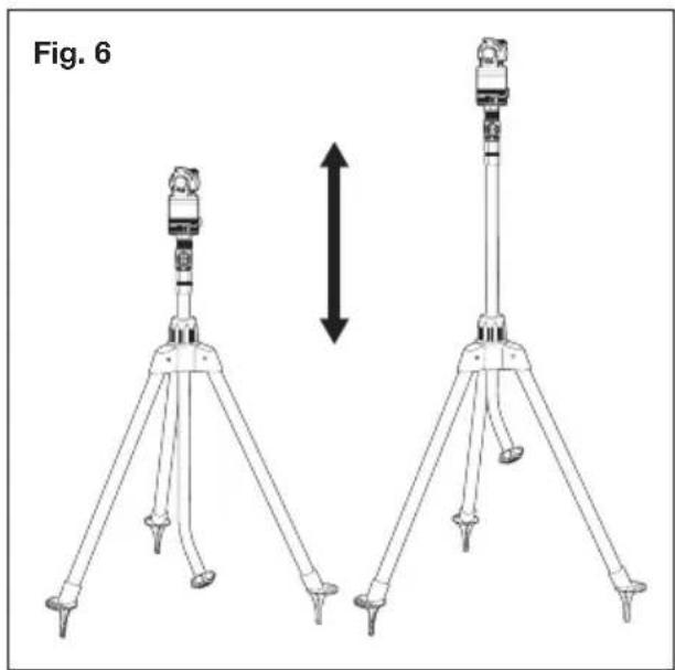 Aqua Joe AJ6PSTBXL - Telescopic Tripod - 2