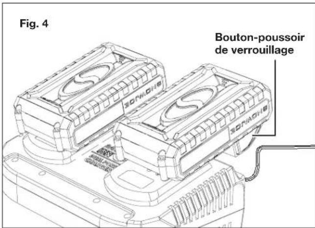 Sun Joe 24VX2JB500CT - Comment charger la batterie - 4