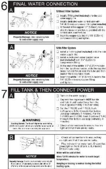 InSinkErator C1300 - MOUNTING THE TANK - 5