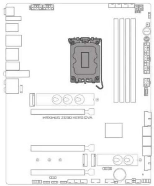 ASUS ROG MAXIMUS Z690 HERO EVA EDITION - 1.CPU个 - 1