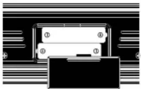 Laserliner DigiLevelLaser G80 - Batterien einlegen - 1