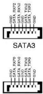 GND SATA RXP2 GND SATA RXX2 GND SATA TXX2 GND SATA TXP2 SATA3 GND SATA RXP0 GND SATA RXX0 GND SATA TXX0 GND SATA TXP0