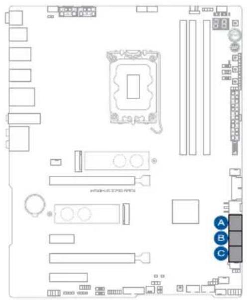 ASUS ROG MAXIMUS Z790 APEX - 9.SATA6Gb/s 水一卜 - 1