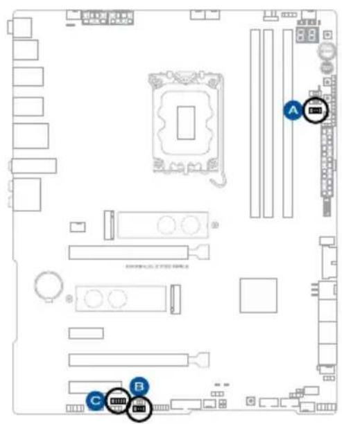 ASUS ROG MAXIMUS Z790 APEX - 25.RSVDスイチ/RSVDハダ一 - 1
