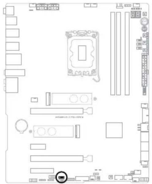 ASUS ROG MAXIMUS Z790 APEX - V_Latch スイチ - 1