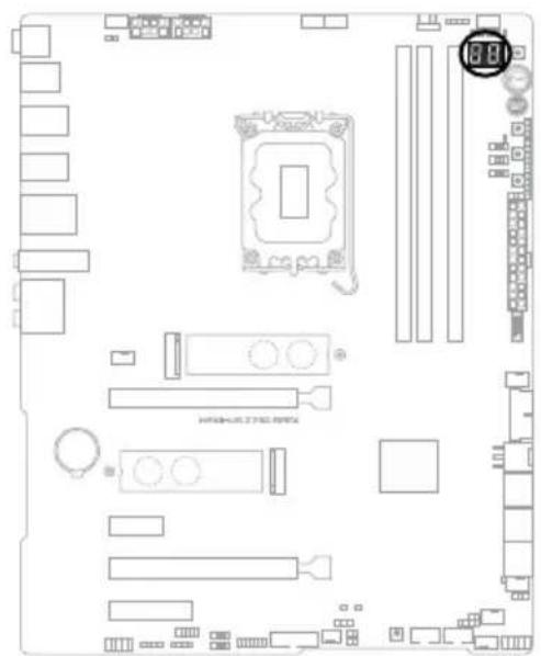 ASUS ROG MAXIMUS Z790 APEX - Q-Code - 1