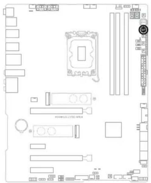 ASUS ROG MAXIMUS Z790 APEX - FlexKey モタ - 1