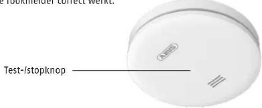 Test-/stopknop ANED