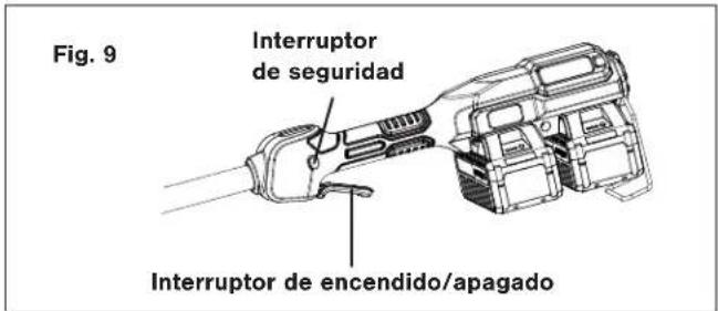 Snow Joe 24VX213SSCT - Encendido de la máquina - 2