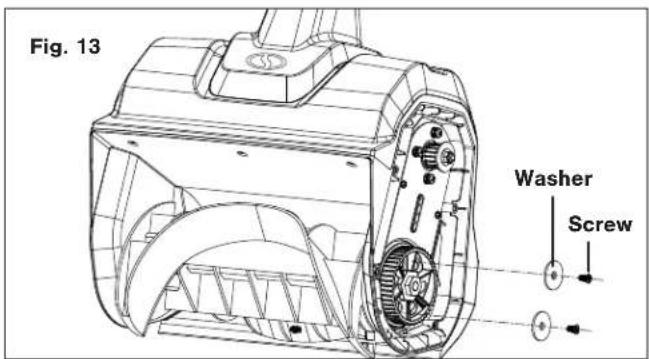 Snow Joe 24VX213SSCT - Replacing the Auger - 3