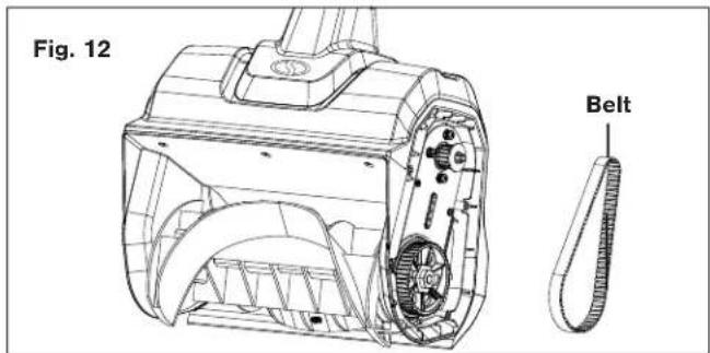 Snow Joe 24VX213SSCT - Replacing the Auger - 2