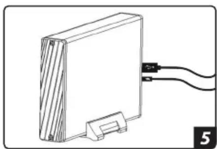 ATLANTIS-LAND A06HDE354B - 3.5" SATA HDD Box USB User Manual - 5