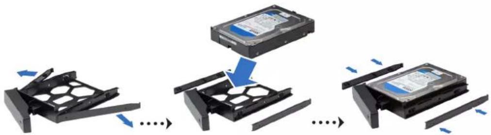 SYNOLOGY DVA3221 - Installation des disques - 3