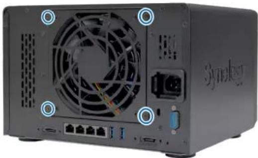 SYNOLOGY DVA3221 - Remplacer le ventilateur du système - 1