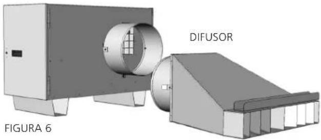HeatStar NOMAD HS115TC - Difusordirectoyadaptadorparaconducto - 2