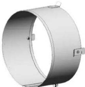 HeatStar NOMAD HS115TC - Direct Diffuser &amp; Duct Adapter - 1