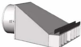 HeatStar NOMAD HS115TC - Long Duct &amp; Diffuser - 7