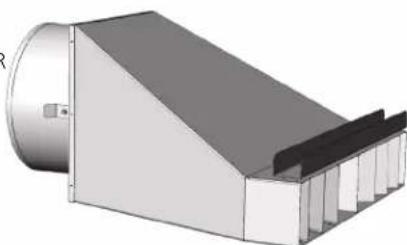HeatStar NOMAD HS115TC - Long Duct &amp; Diffuser - 8