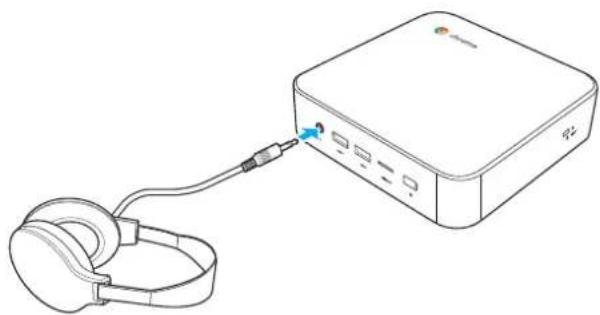 VIEWSONIC NMP760 - Connexion de composants audio - 1