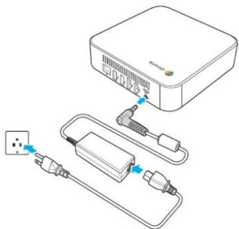VIEWSONIC NMP760 - Connexion à l'alimentation secteur - 1