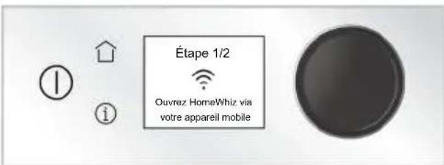 Étape 1/2 Ouvraz HomeWhiz via votre appareil mobile
