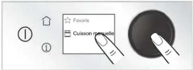 Favoris Cuisson manuelle