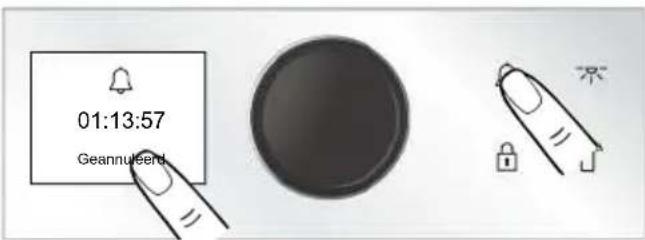 BEKO BBIM13500XPSW - Als u het alarm wilt annuleren; - 1