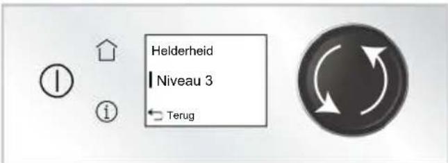 BEKO BBIM13500XPSW - De helderheid van het scherm instellen - 3