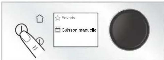 Favoris Cuisson manuelle