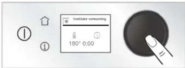 BEKO BBIM13500XPSW - De oven in- en uitschakelen - 4