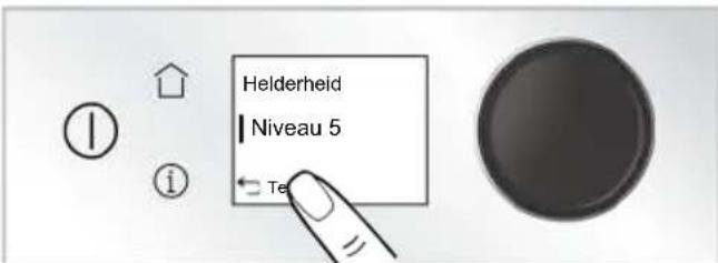 BEKO BBIM13500XPSW - De helderheid van het scherm instellen - 4