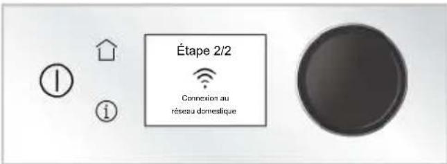 Étape 2/2 Connexion au réseau domestique