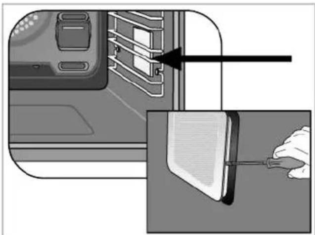 BEKO BBIM13500XPSW - De ovenlamp vervangen - 3