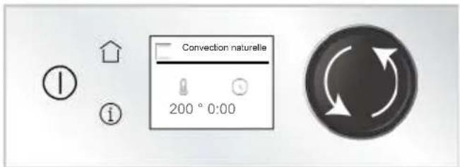 Convection naturelie 200° 0:00