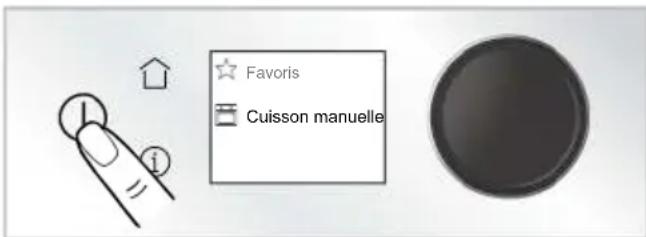 Favoris Cuisson manuelle